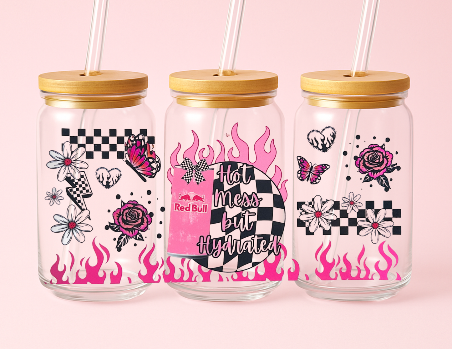 Hot mess. But hydrated.