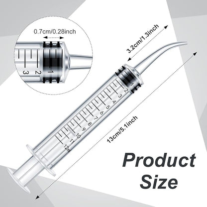 💉 Curved Tip Syringe – 12ml