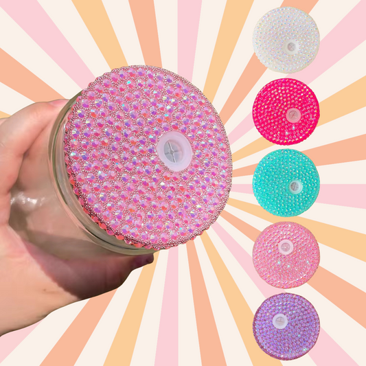 Rhinestone Lid