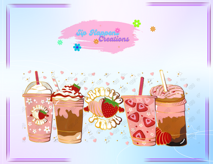 Cafecito y fresa
