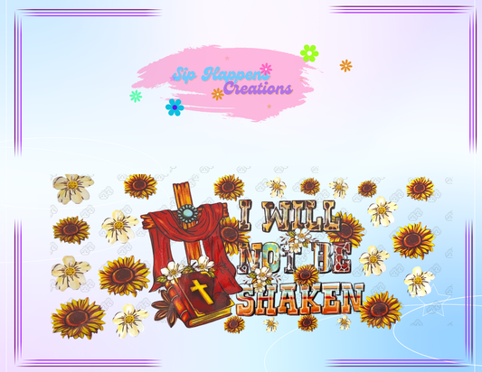 I will not be shaken