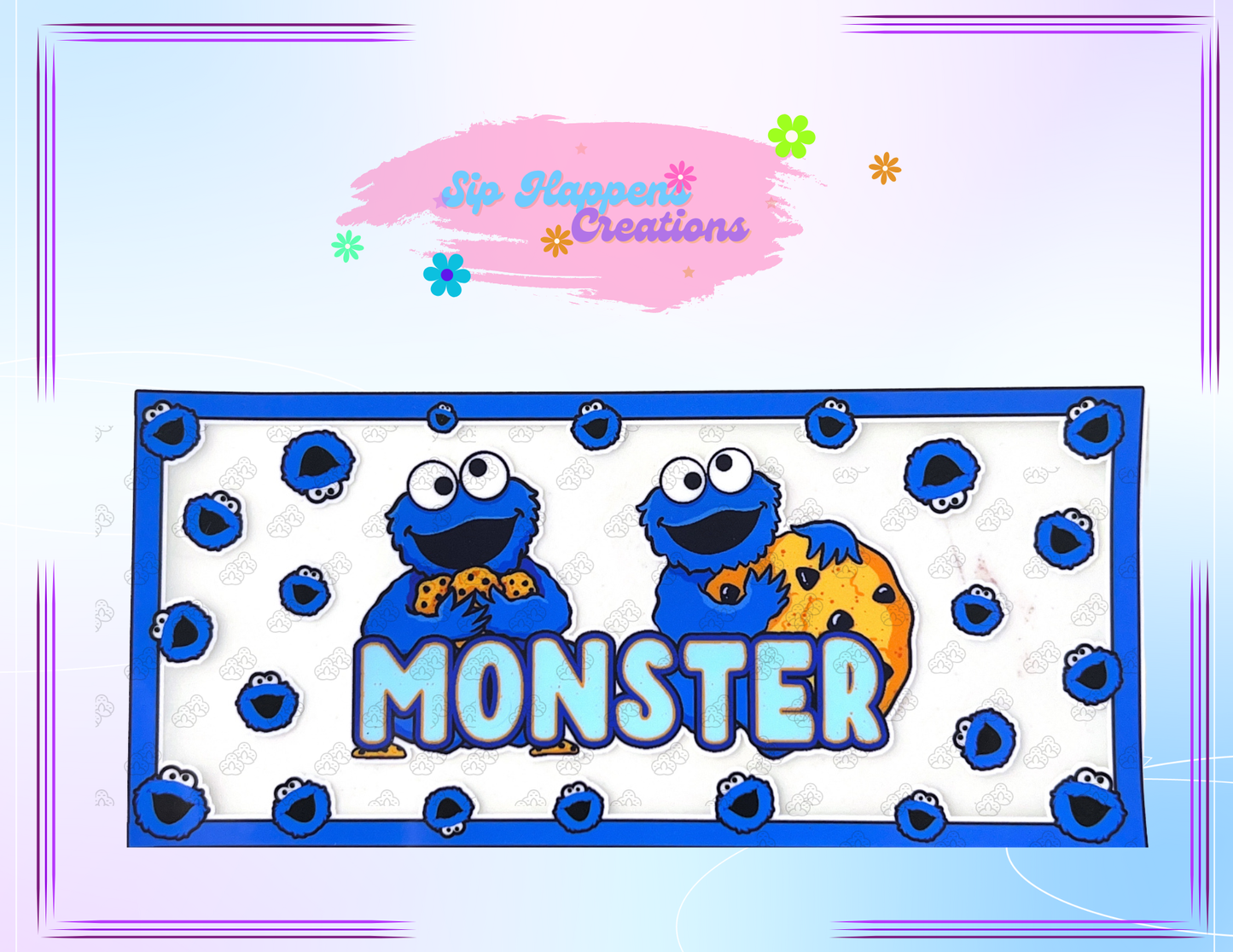 Cookie Monster (glow in the dark)