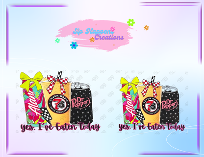 Yes, I’ve eaten Today