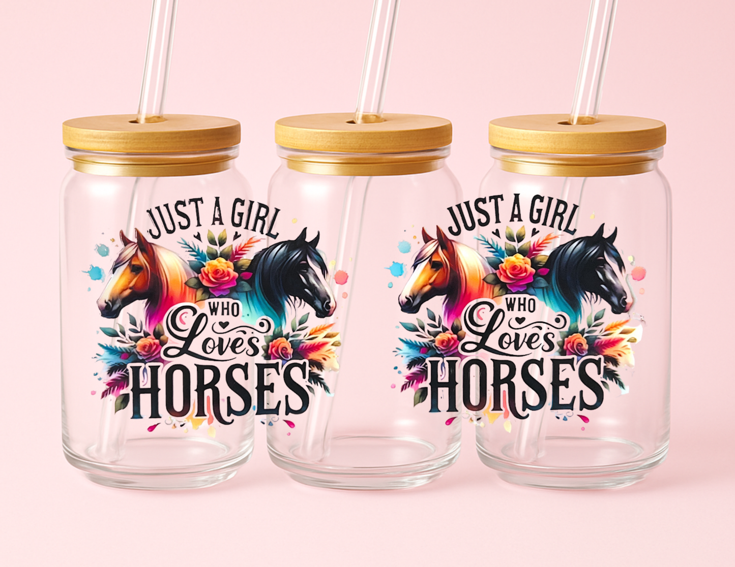 Just a girl, who loves horses